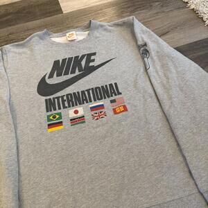 Vintage Nike international flags crewneck sweatshirt 00s XXL